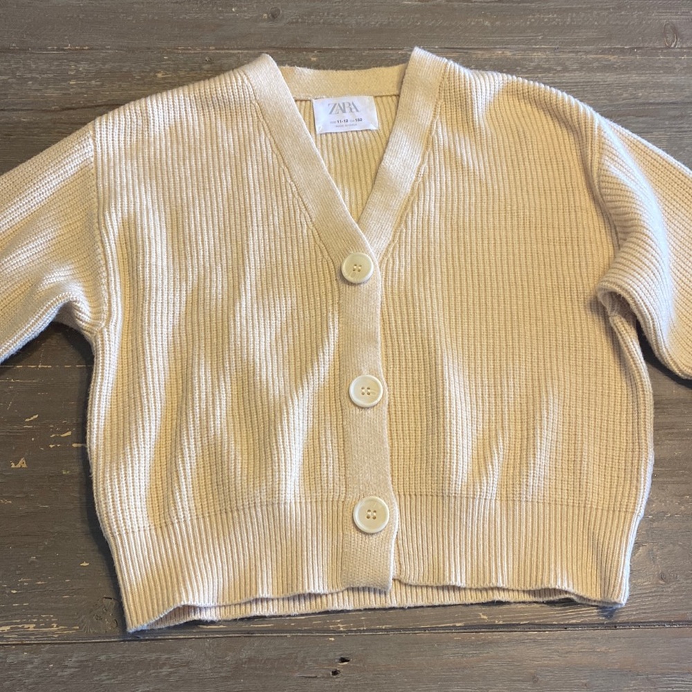 Zara girls cardigan